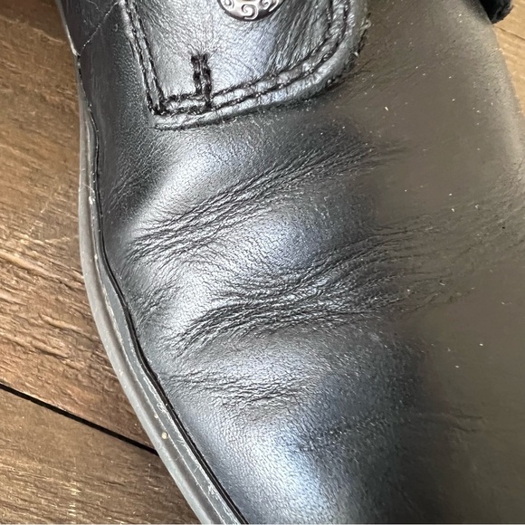 UGG Booties Black Leather Zip Women’s Size 9 - Picture 10 of 15